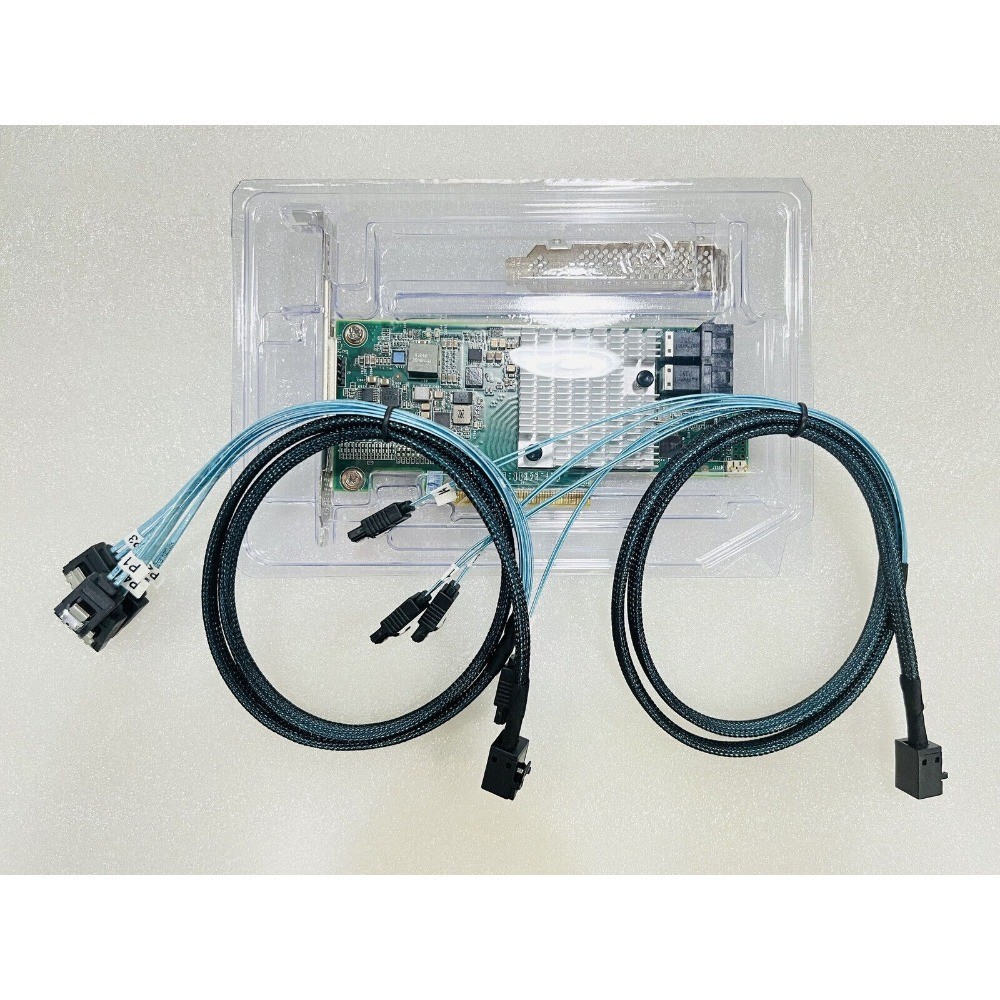 LSI 9300-8i 12Gbps SAS HBA IT mode ZFS FreeNAS unRAID +2* SFF-8643 SATA Cable US