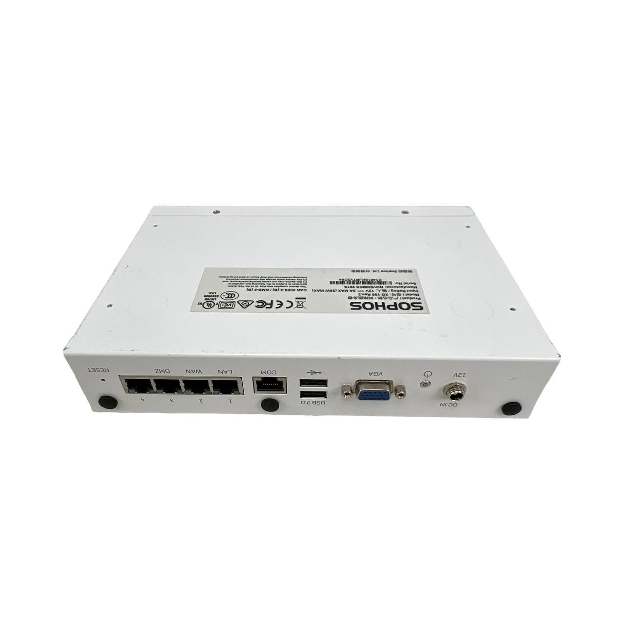 Sophos XG 105 Rev. 2 Network Security Appliance 4 Port GbE (No Adapter )