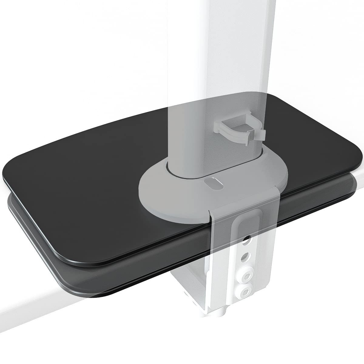 Monitor Mount Reinforcement Plate for Thin, Glass and Other Fragile Tabletop,…