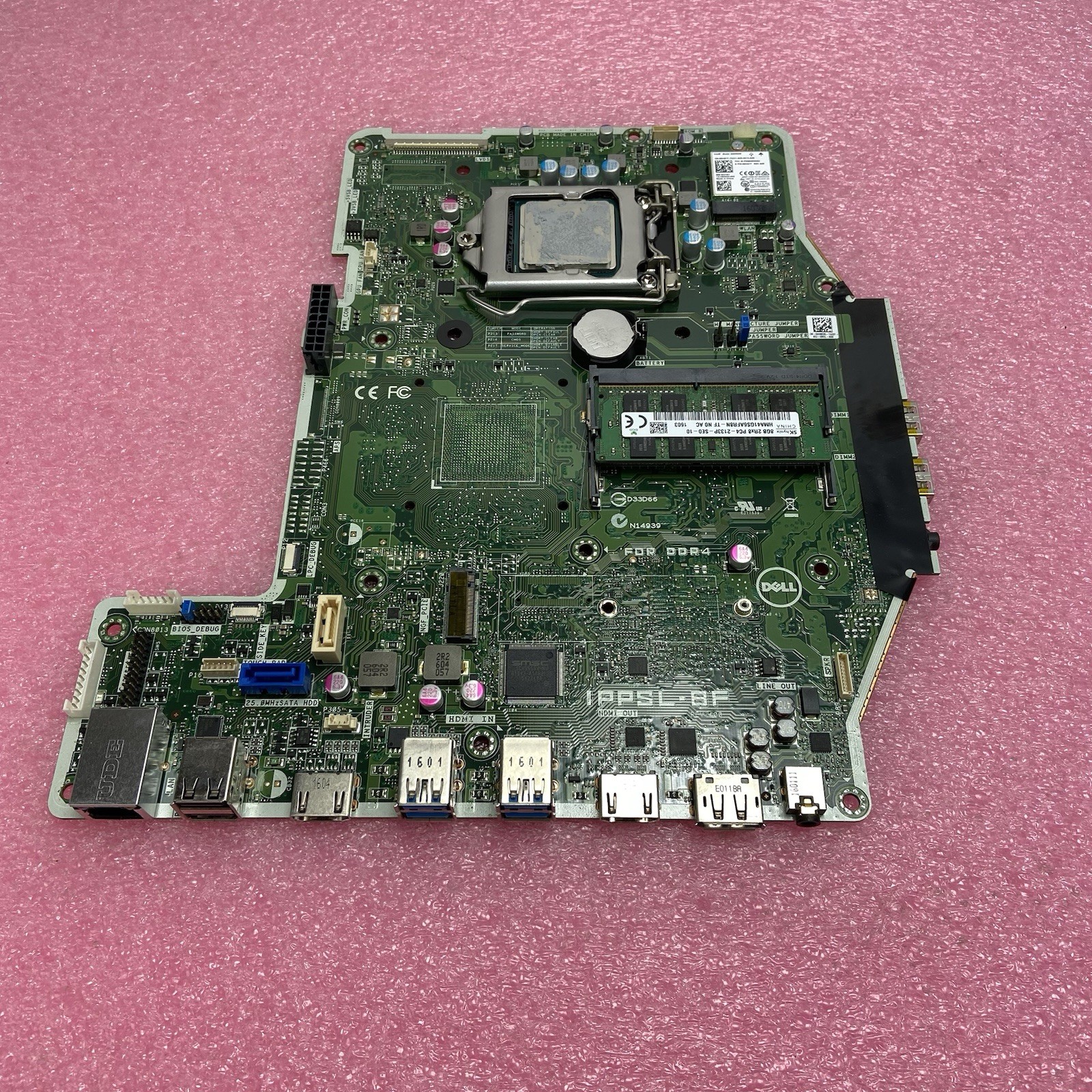 Dell Optiplex 7440 AIO Motherboard Intel Core i5-6500 3.2GHz 8GB RAM