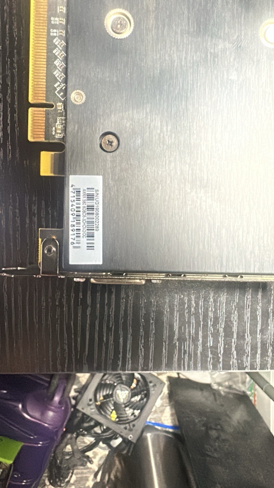 PowerColor AMD Radeon RX 580 Dual-Fan PCIe x16 Graphics Card HDMI DP DVI-D