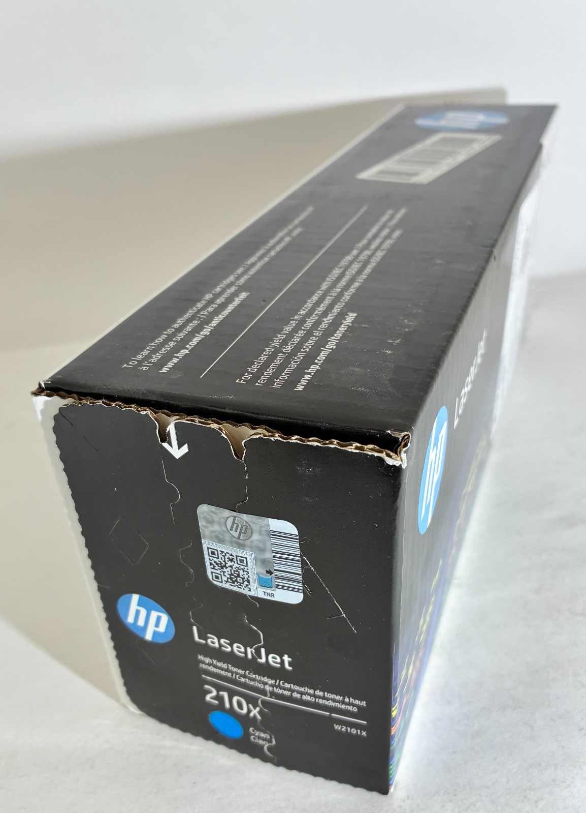 HP 210X Cyan High Yield LaserJet TerraJet Toner Cartridge W2101X Genuine Sealed!