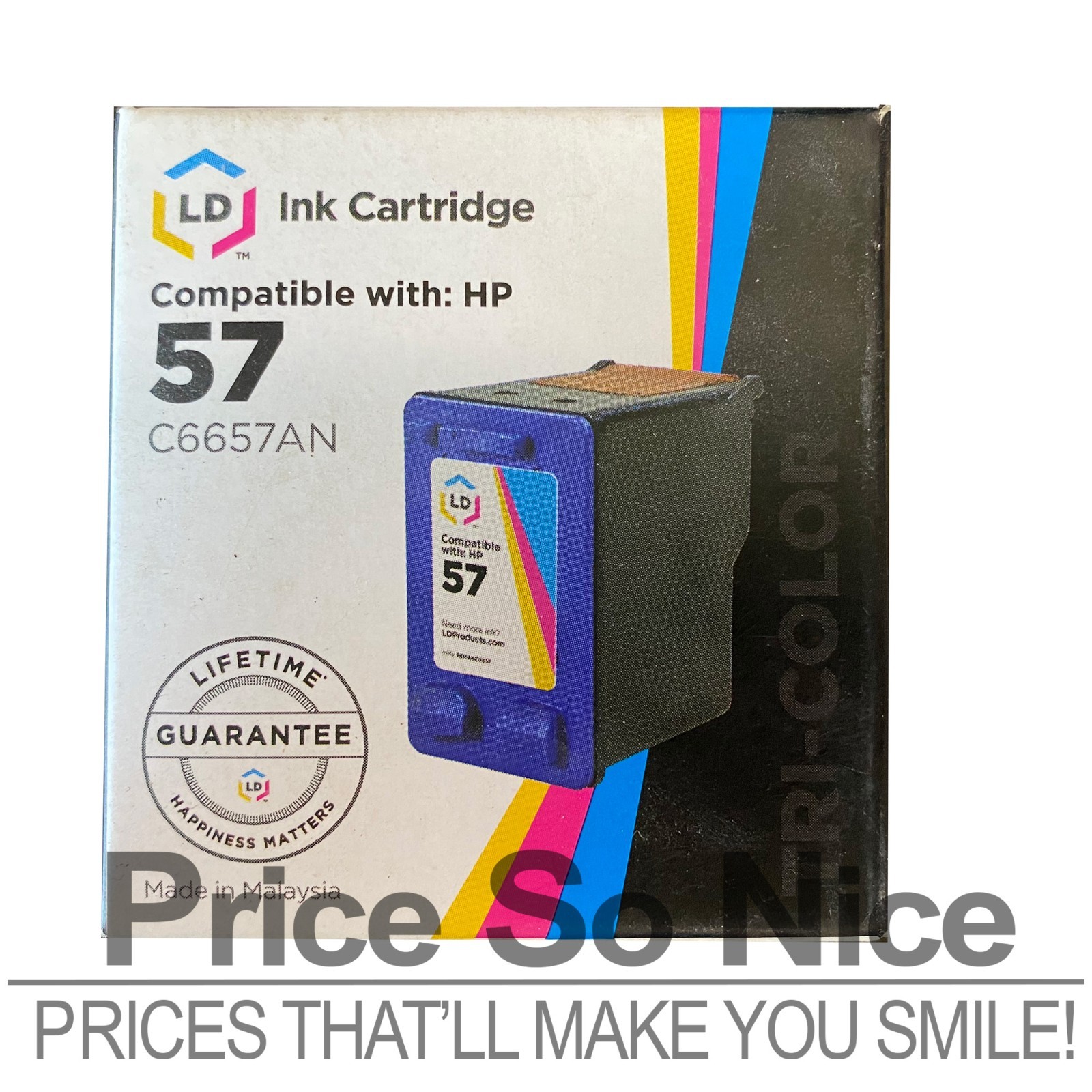 LD Products Replacement Fits for HP 57 Color Ink Cartridges