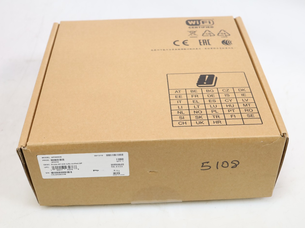 Aruba AP-535 APIN0535 Dual-Radio Wi-Fi 6 4×4 MIMO Access Point