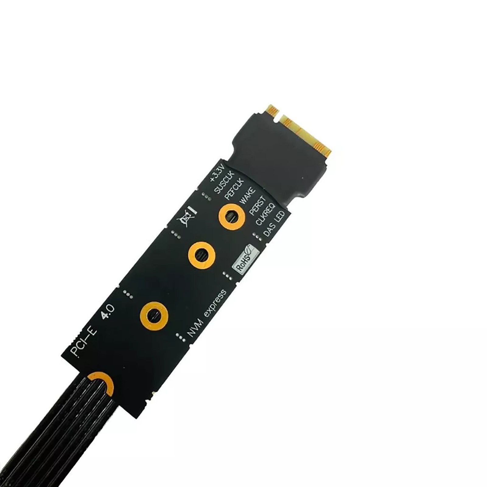 M.2 to PCIe x16 Graphics Card Extension Cable For M2 NVME GEN4 to PCI-e 4.0 X4