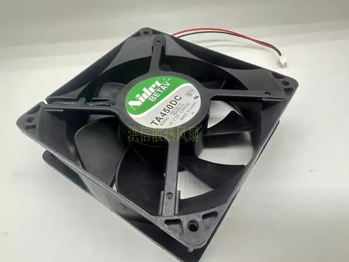 Nidec B35129-33 12038 DC24V 0.68A 12CM 2-Wire Silent Cooling Fan