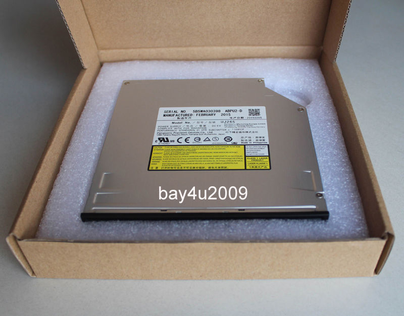 UJ-265 For Dell Alienware m18x m17x R3 i5 i7 Slot-in Blu-ray Player Burner Drive