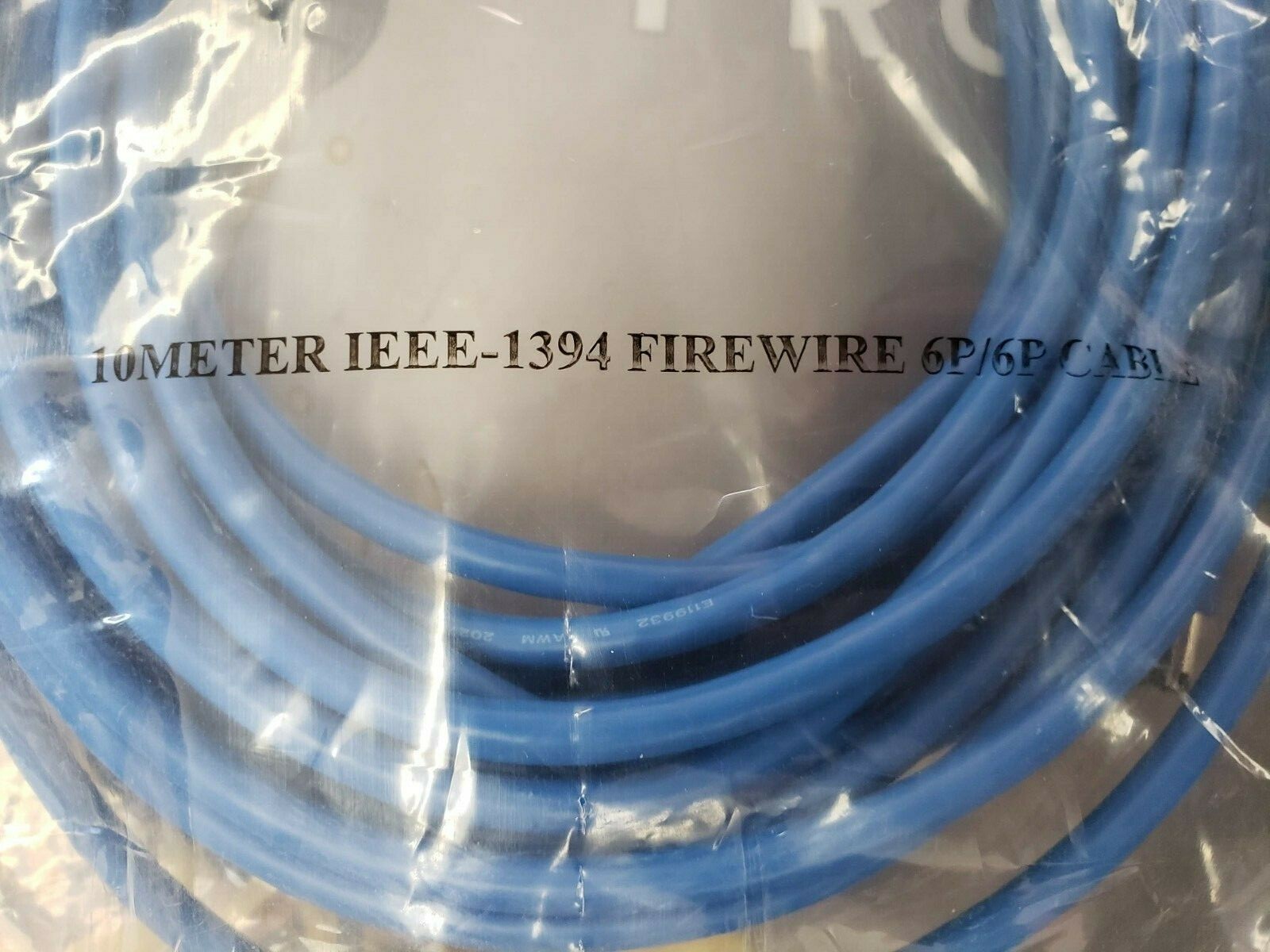 FireWire 1394 male to male 10 Meter 32 ft Cable 09195800_7 1394/66mm/10m 13866-h