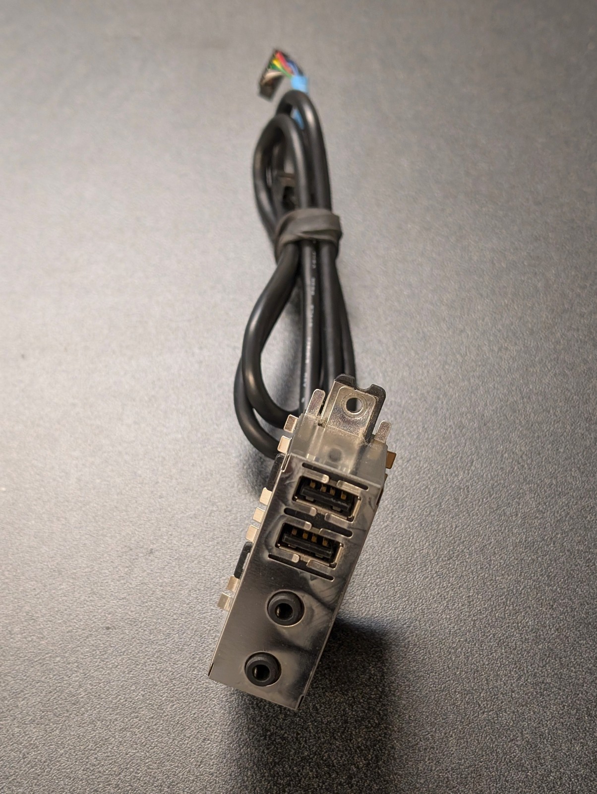 HP Compaq Micro Tower Dual USB 2.0 & Audio Mic Front Panel I/O Port