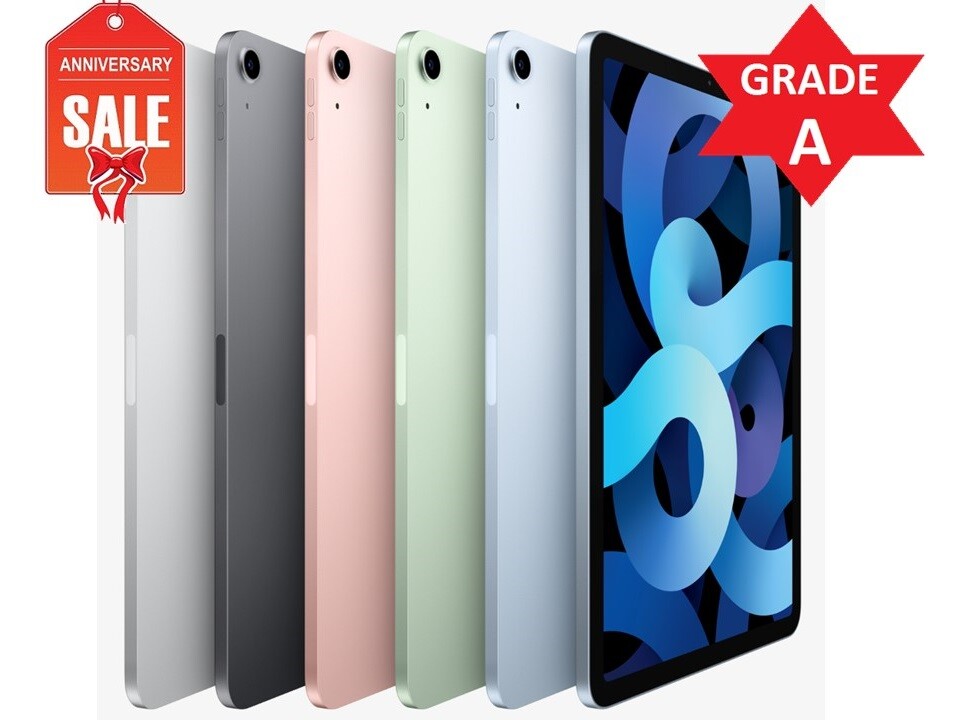 Apple iPad Air 4th Gen Wi-Fi + Cellular (Unlocked), 10.9in – 64GB 256GB