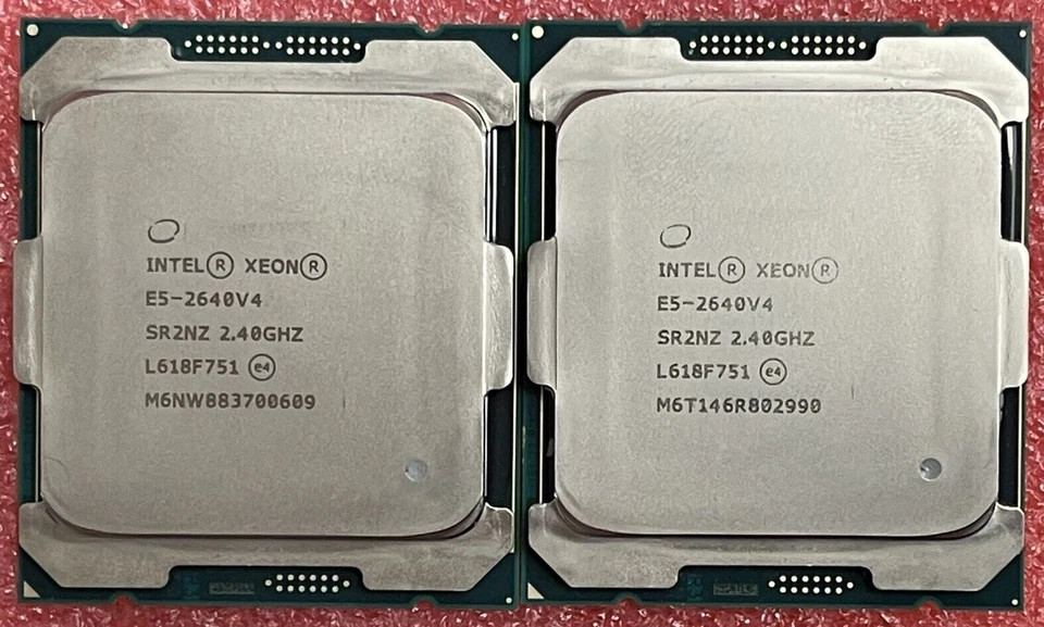 2PCS Intel Xeon E5-2690 V4 E5-2680 V4 E5-2660 V4 E5-2650V4 LGA2011-3 CPU