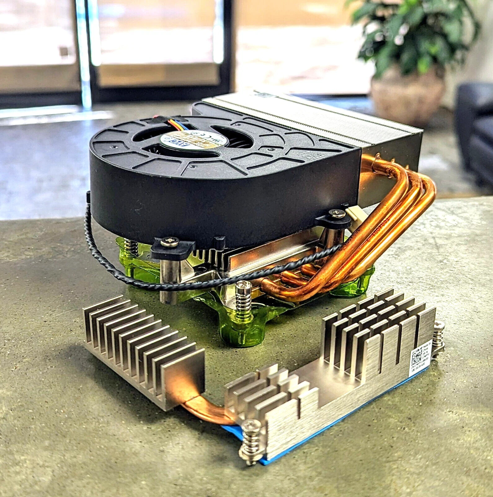 Heatsink w/ Fan for 95W 65W CPU Dell T3640 T3630 XPS 8910 8920 8930 T57JF KTDJC