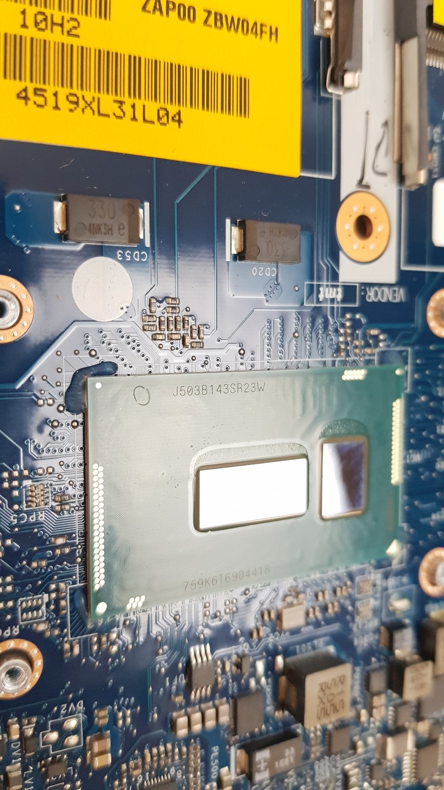 Dell Alienware 13 Laptop Motherboard i7-5500U 2.4GHz V7VWN 0V7VWN CN-0V7VWN