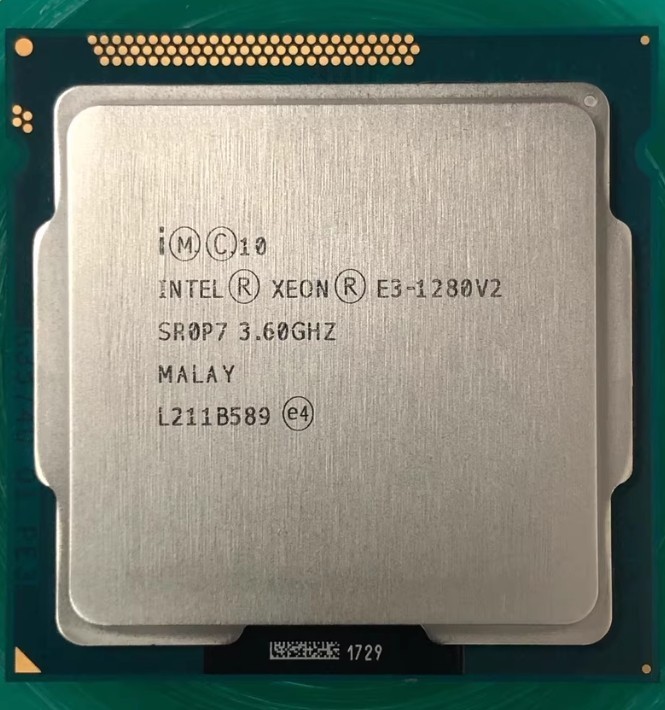 Intel Xeon E3-1280 V2 SR0P7 3.60GHz Quad-Core 4C 8T CPU Processor 69W LGA1155