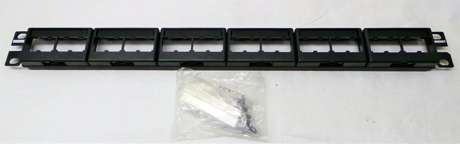 PANDUIT CPPL24WBLY Patch Panel,Mini-Com,Rack Mt,24 Port