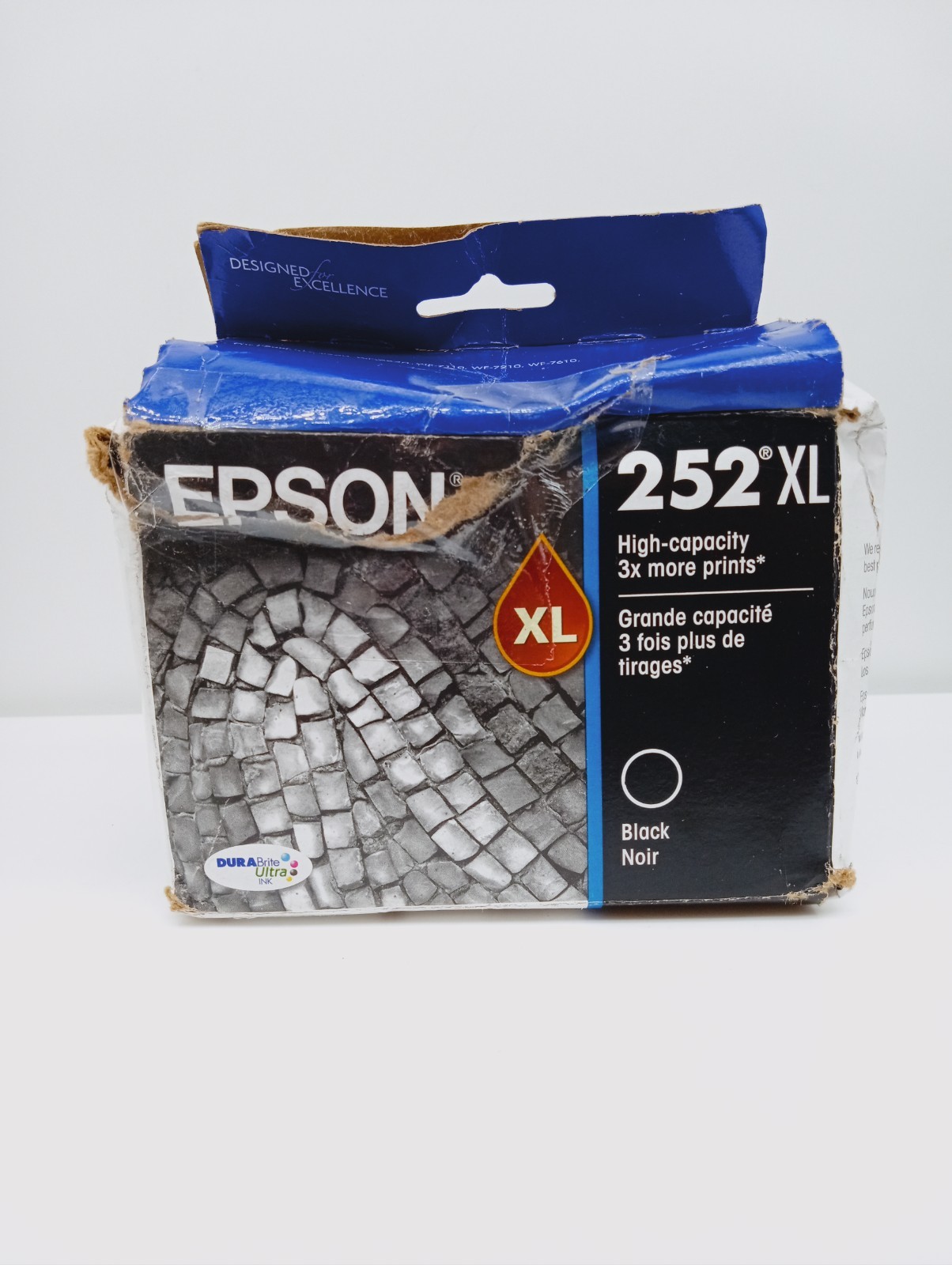 Epson 252XL High Capacity Black Ink Cartridge Exp 11/2027