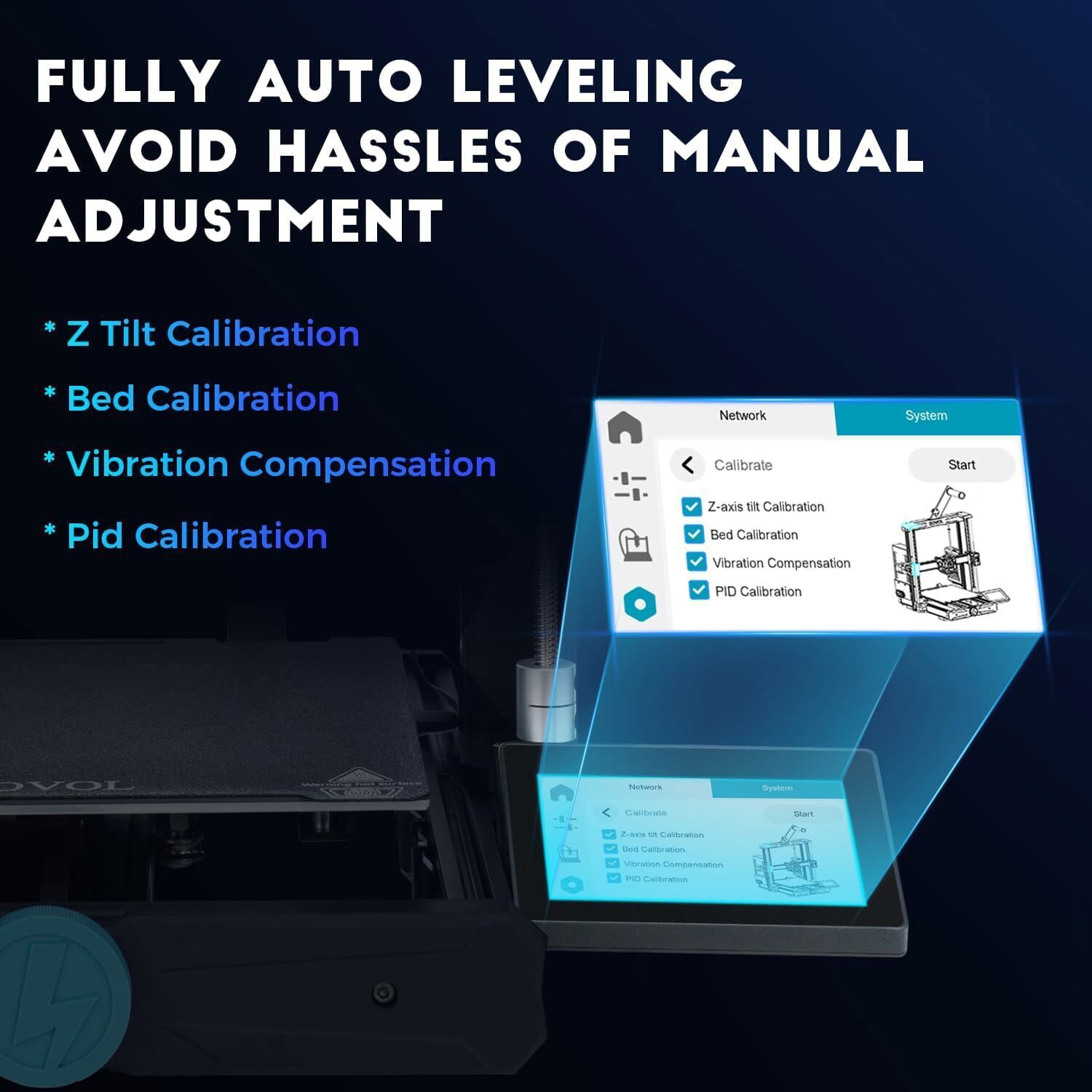 Sovol SV06 ACE 3D Printer Open Source 600mm/s Max High Speed Fully Auto Leveling