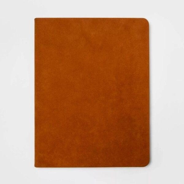 heyday Apple iPad 10.2 & iPad Air 10.5 inch w/ Stylus Holder Faux Suede Tan NEW