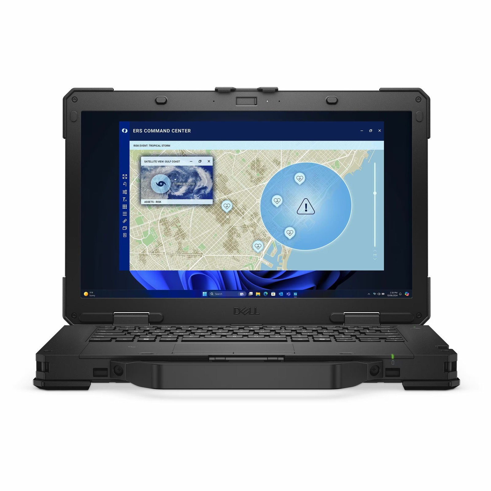 Dell – Pro Rugged 14 RB14250 14″ Laptop Intel Core Ultra 7 165U 16GB 512GB SS…