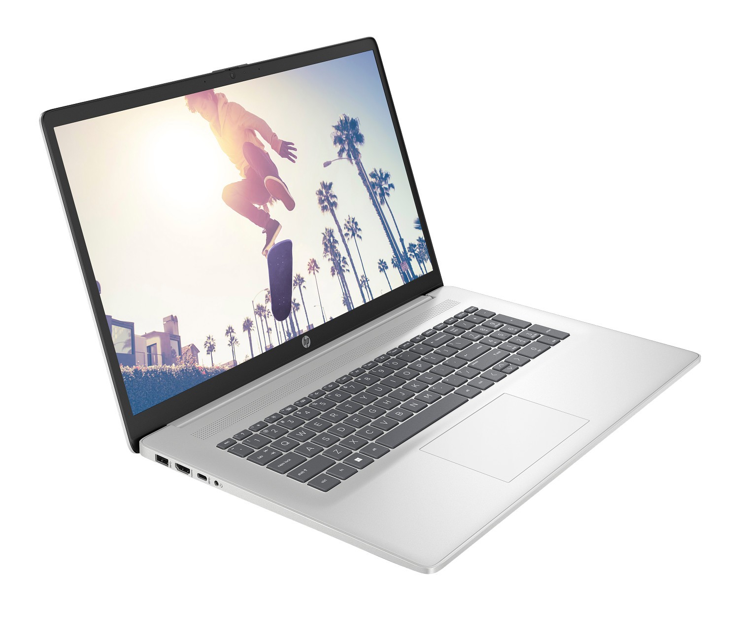 HP Laptop 17.3 in Touch screen 4.5GHz 6 core AMD Ryzen 5 8GB RAM 512GB SSD W11