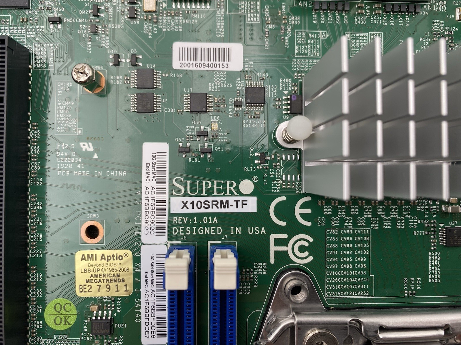 Supermicro X10SRM-TF mATX Socket LGA2011-3 mATX Motherboard