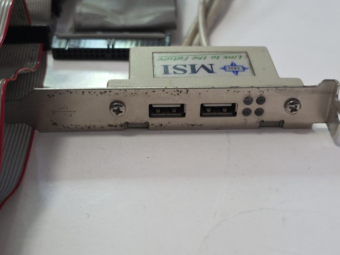 MSI MS-6547 Ver 2 Socket A DDR ATX Motherboard AGP 2Ghz P4, 2.3gb DDR, Cables