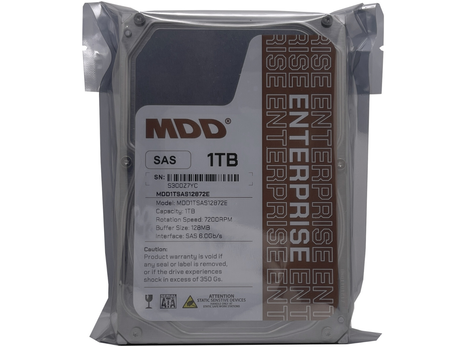 MDD 1TB 7200RPM SAS 6Gb/s 128MB 7200RPM 3.5inch Internal Enterprise Hard Drive