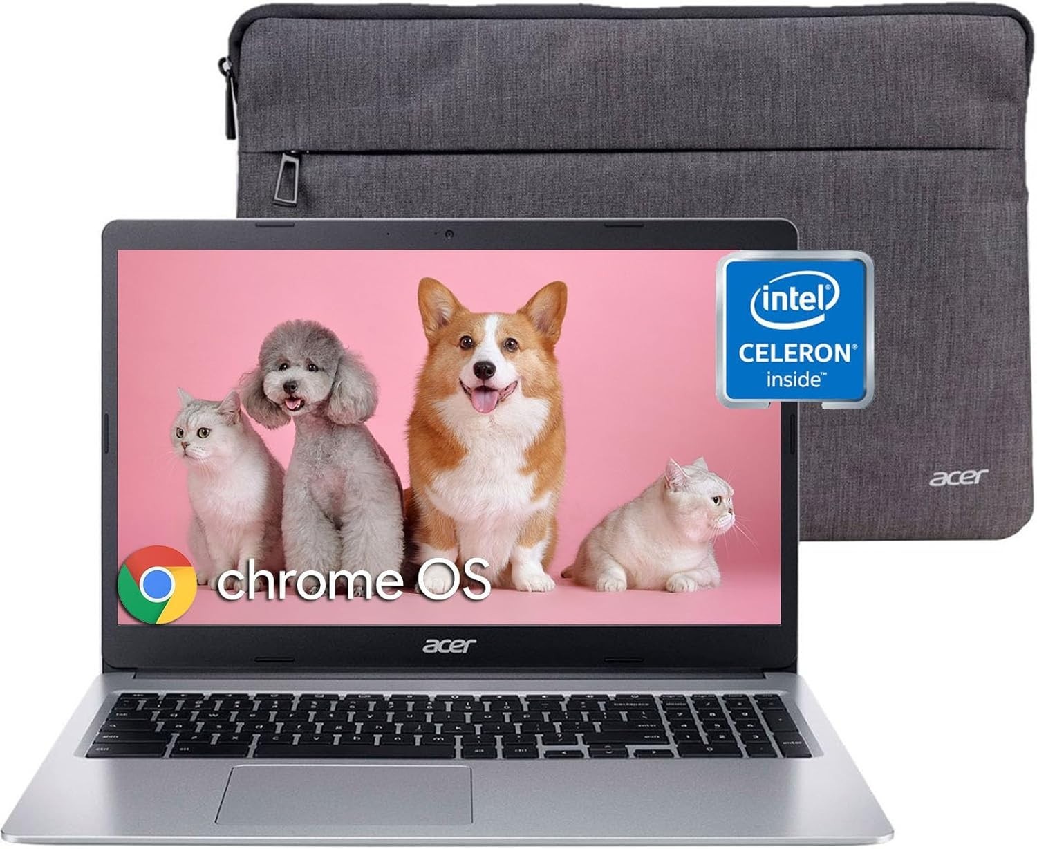 Acer Chromebook 315 15.6″ Business Laptop,Intel Celeron N4020,4GB RAM,192GB