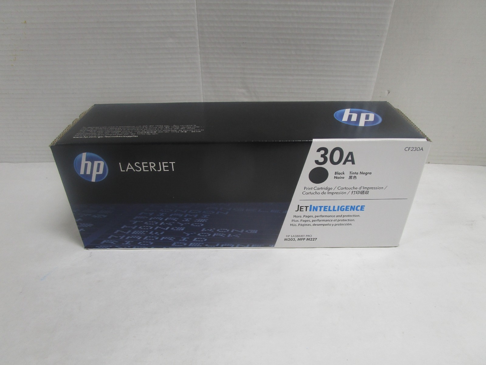 HP 30A CF230A Black Original LaserJet Toner Cartridge JetIntelligence NEW SEALED