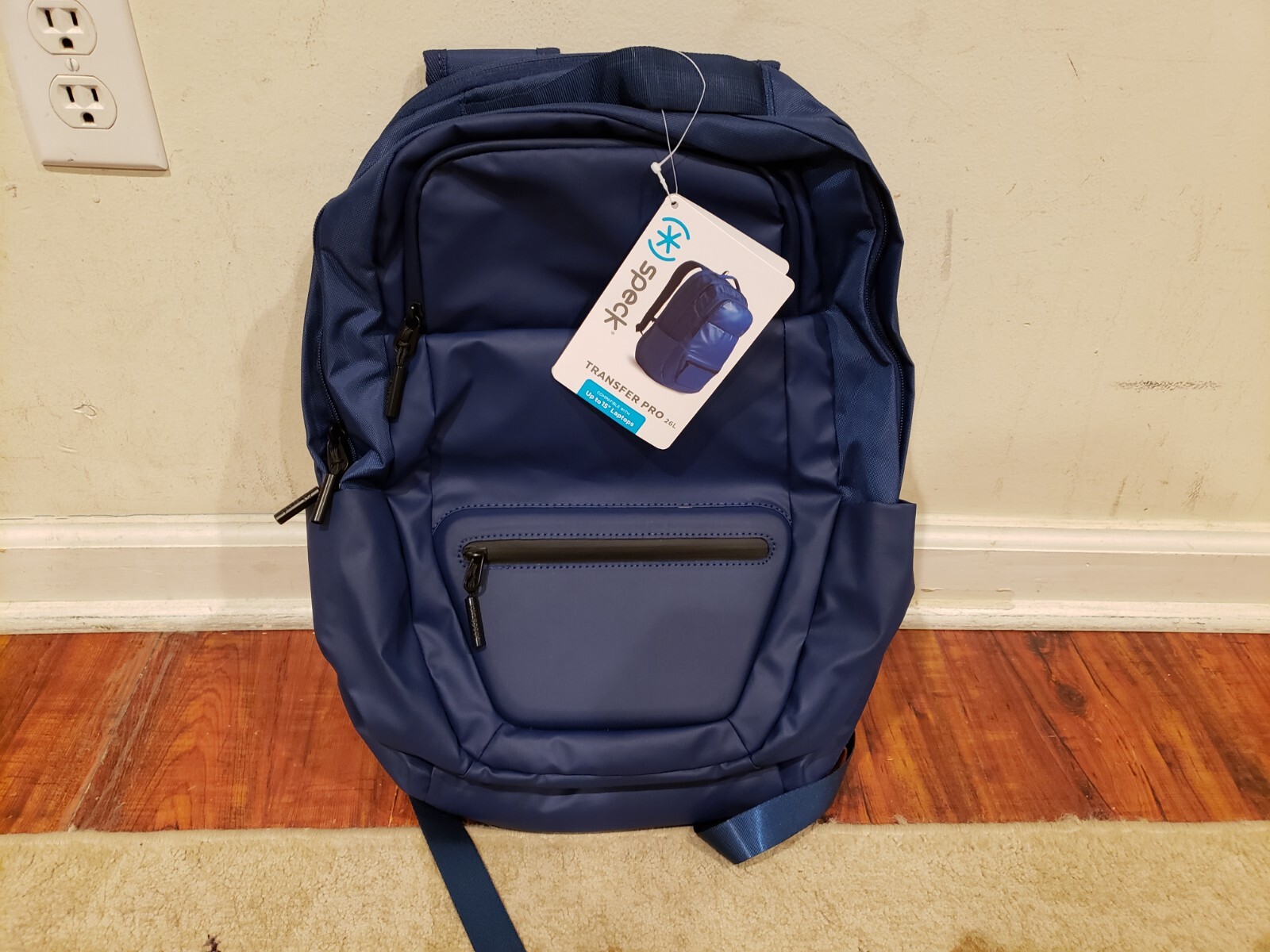 New Speck Transfer Pro 26L Blue Backpack Bag fits 15-inch laptops Padded