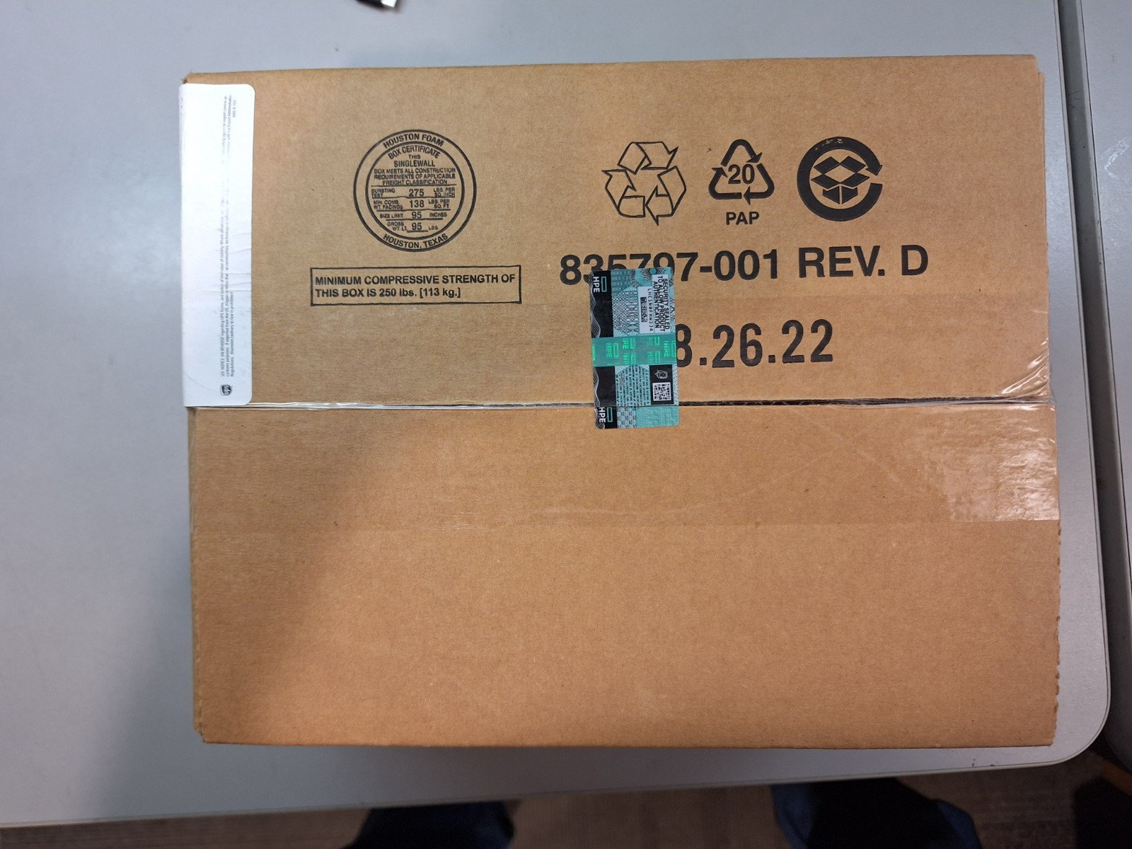 HPE P25247-001 P44924-005 16TB LFF SAS ISE He SC HDD 7.2K 12G **New In Box**