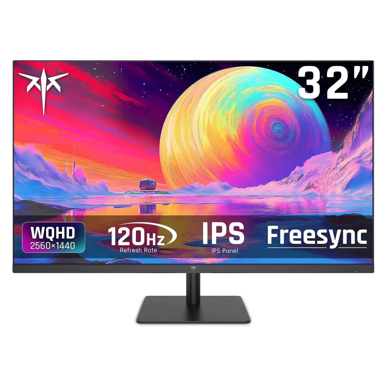 KTC H32T13 32” 2K Monitor 1440P Frameless for Office & Gaming Tilt Adjustable