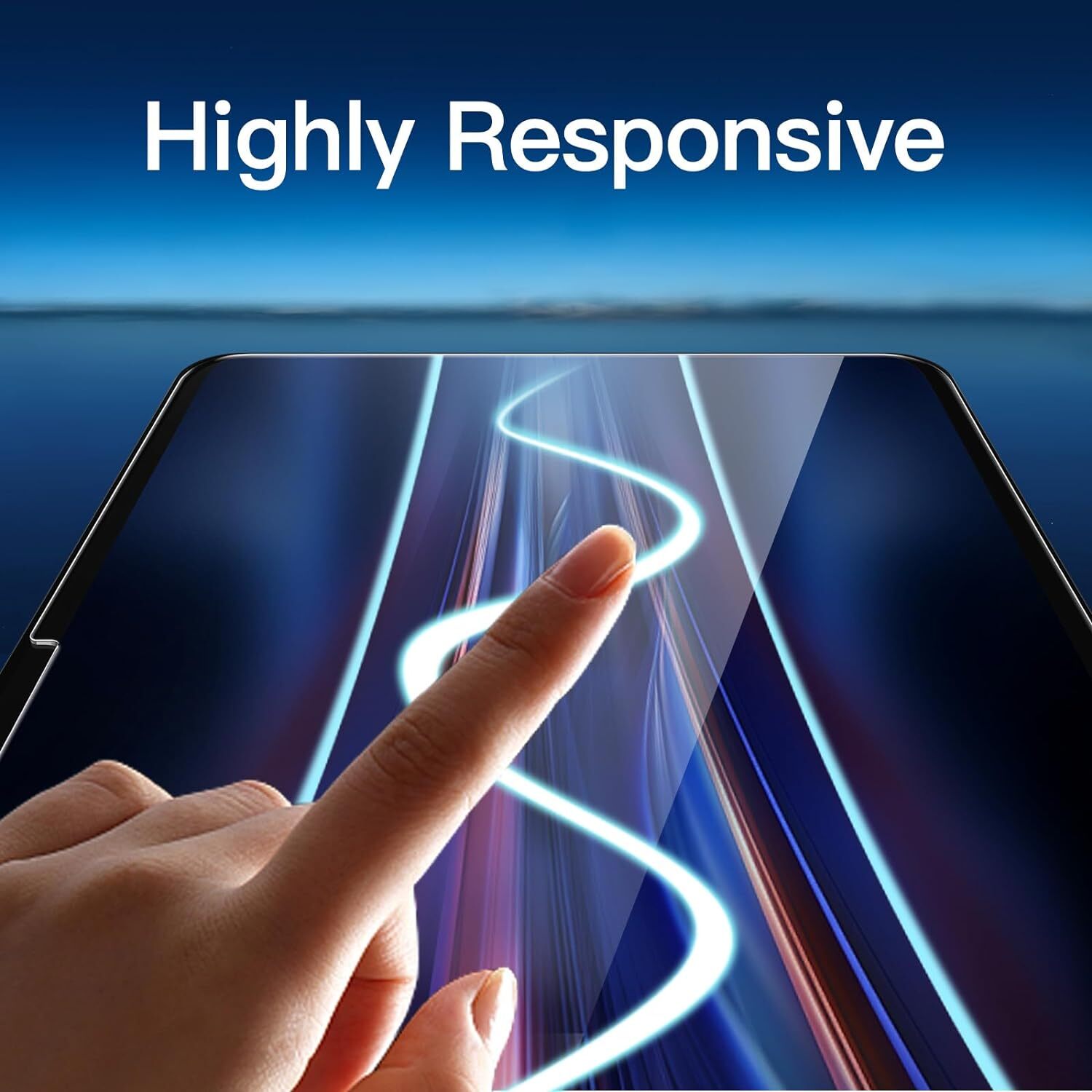 2 PACK Glass Screen Protector For iPad Pro 13″ 11″ M4/iPad Air 13” 11” M2 2024