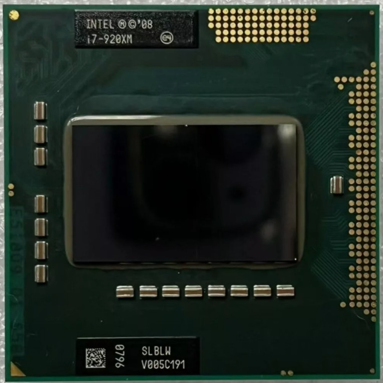 Intel Core i7-920XM 2.0GHz Quad Core 8M SLBLW Socket G1 CPU Processor i7-920XM