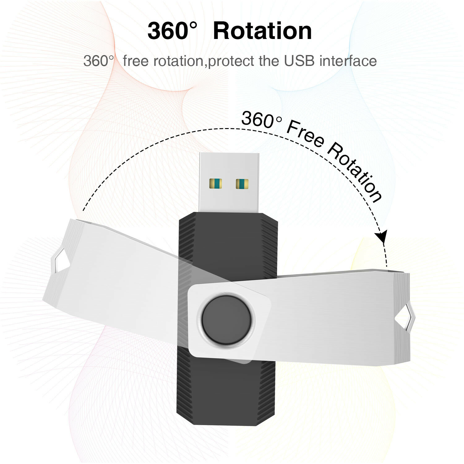 Wholesale Sale 10/ 30/ 50/100pcs 256MB Metal Swivel USB Flash Drive Memory Stick