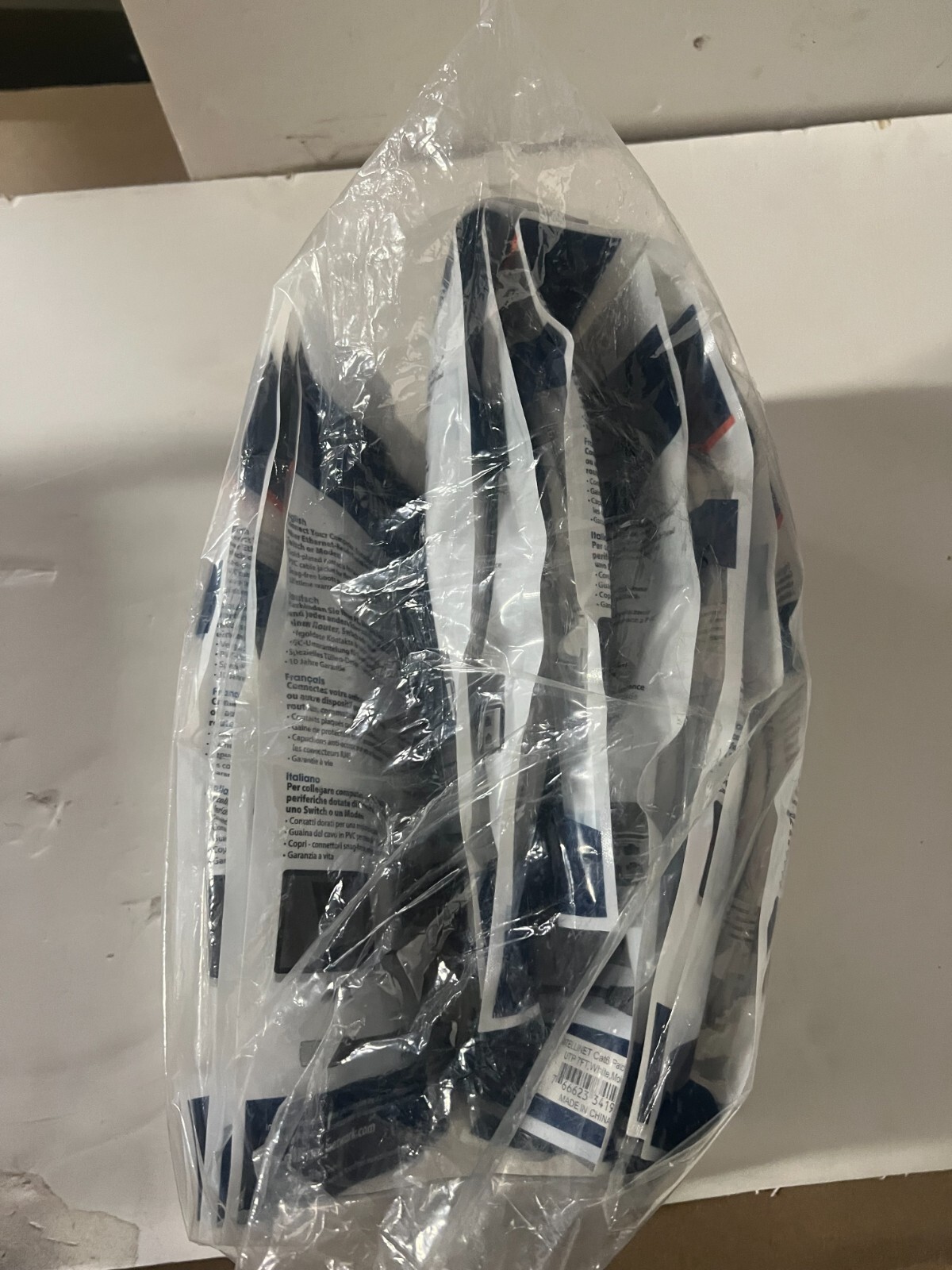 Lot of 10 Intellinet CAT6 Networking Cable 7ft White 341967 New NIB