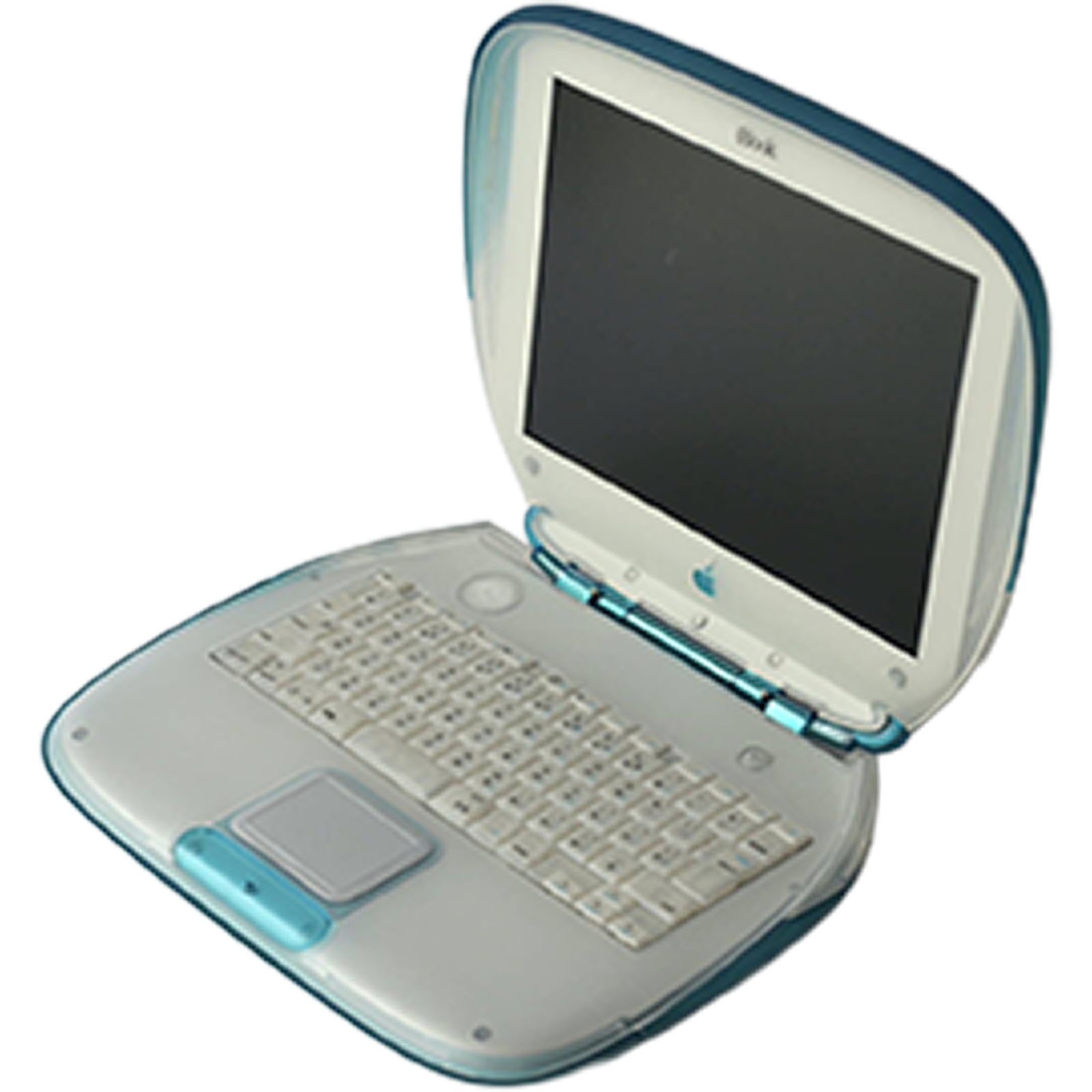 Apple iBook G3 Clamshell Blueberry 300MHz 160MB 12GB CD-ROM Vintage Mac Laptop