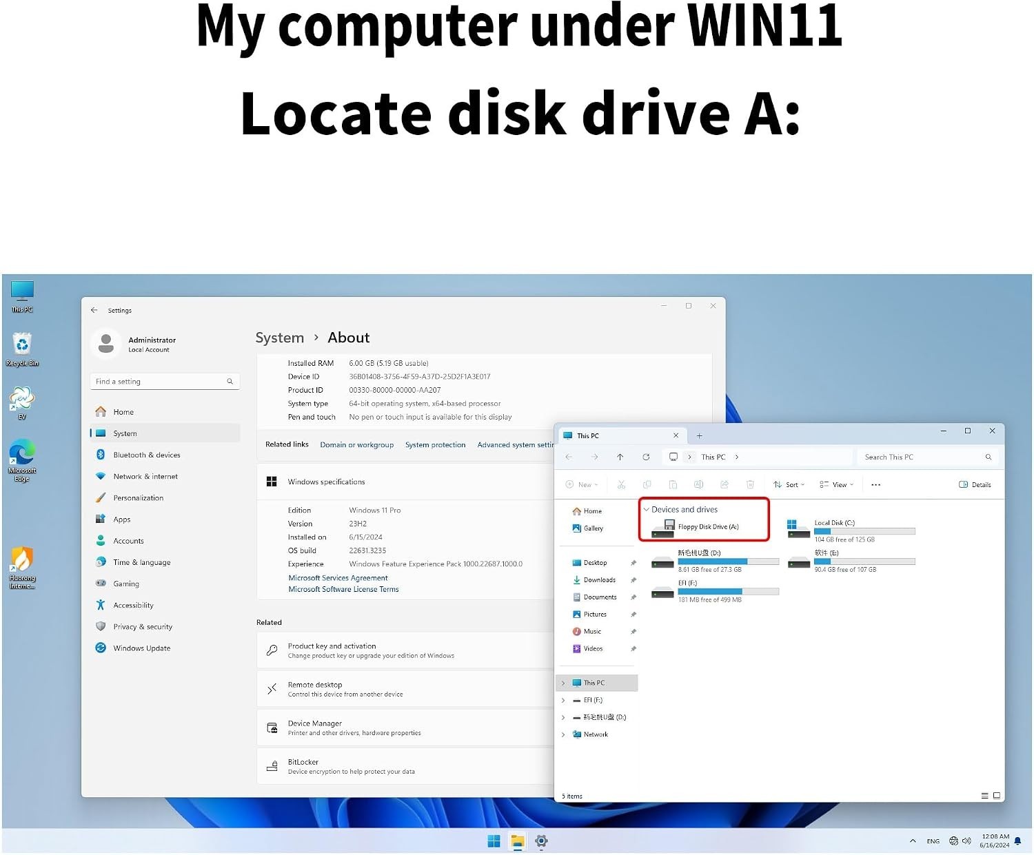 Plug and Play 1.44 MB USB Floppy Disk Reader – Supports Windows 11 to XP