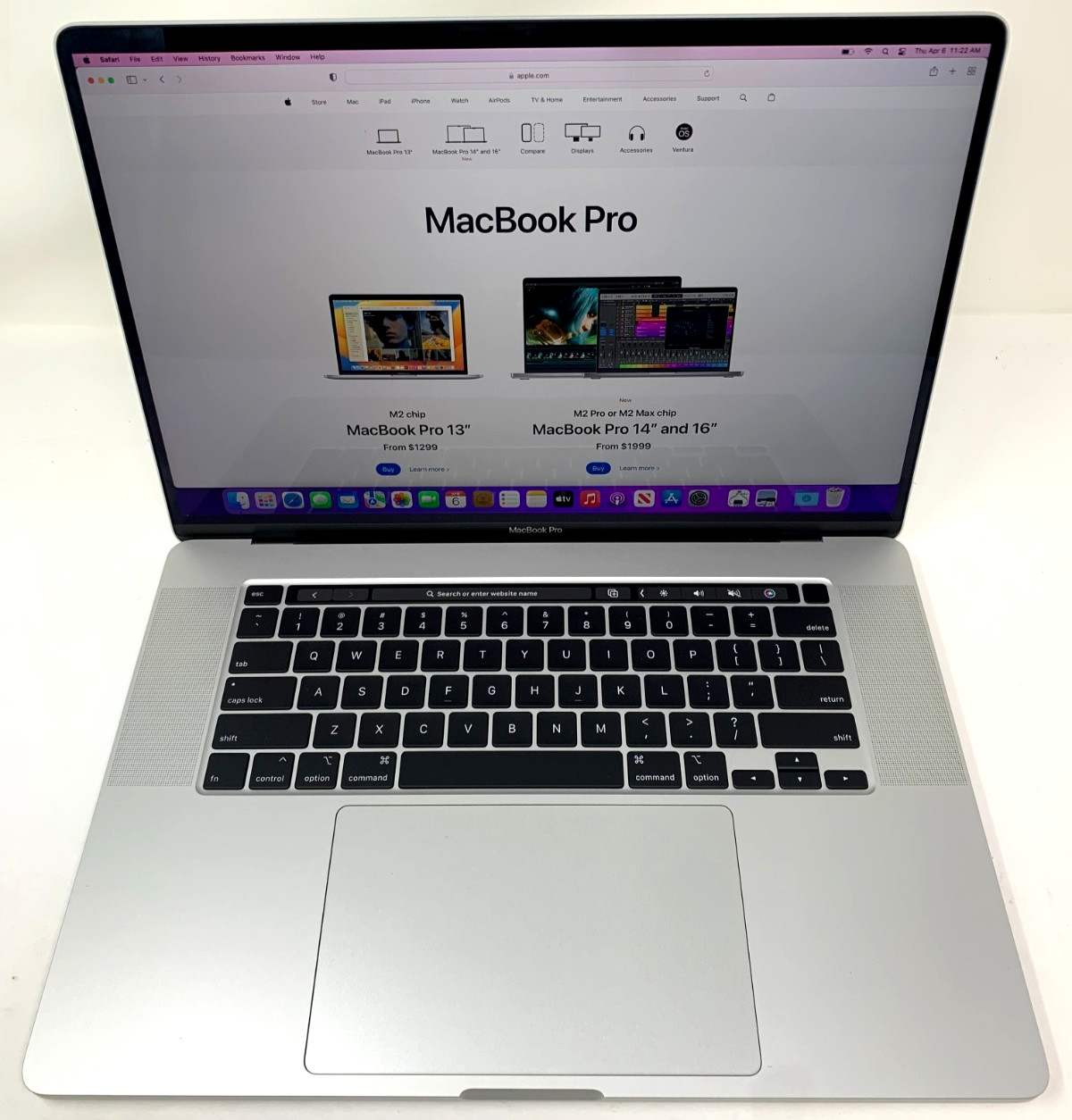 Apple MacBook Pro 16″ (2019) Core i9 2.4GHz 32GB 1TB SSD 5500M 4GB Only 3 Cycles