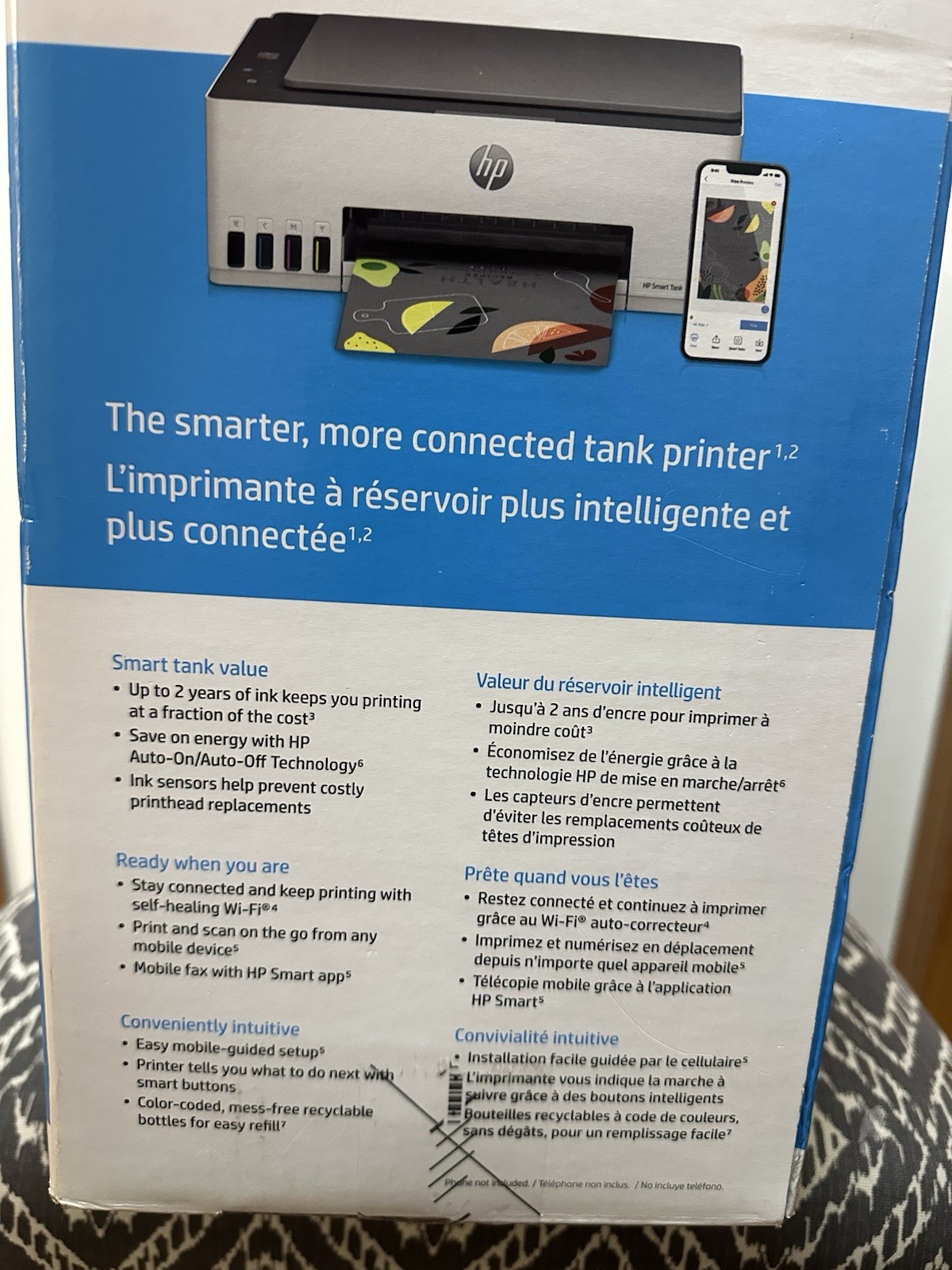 HP Smart Tank 5101 Wireless All-In-One Color Refillable Supertank Printer