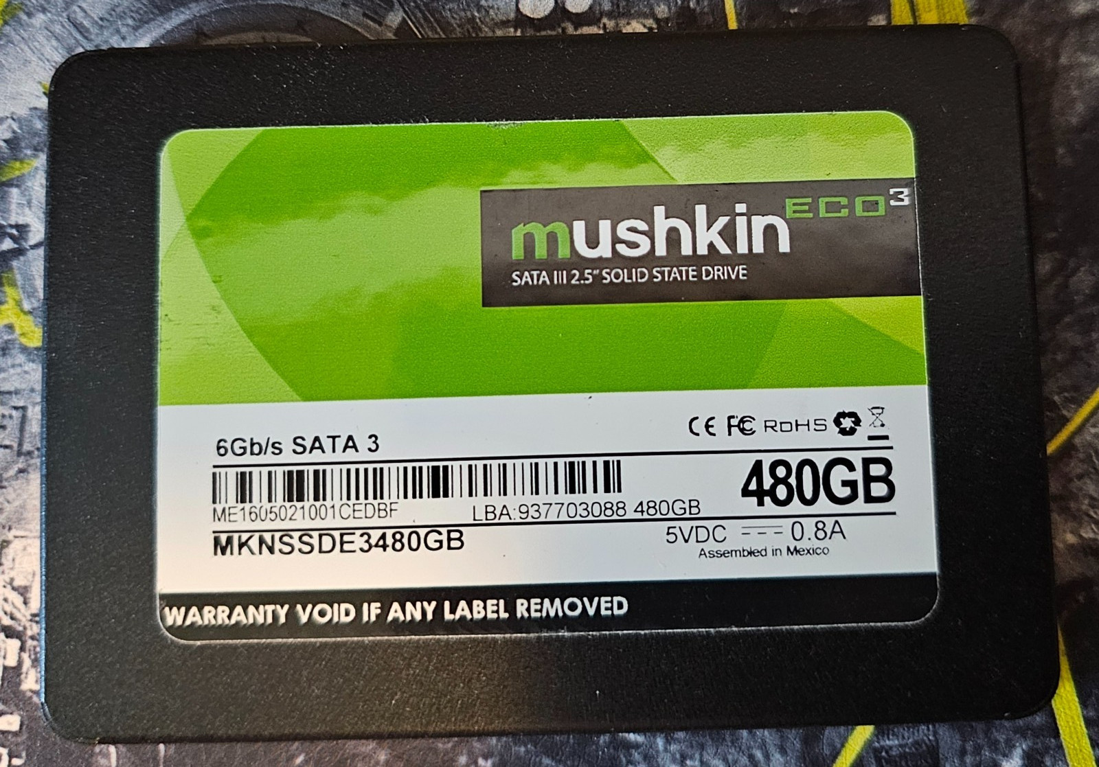 mushkin eco3 480gb