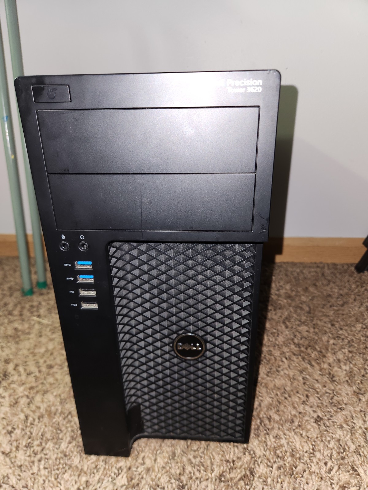 black dell precision tower 3620