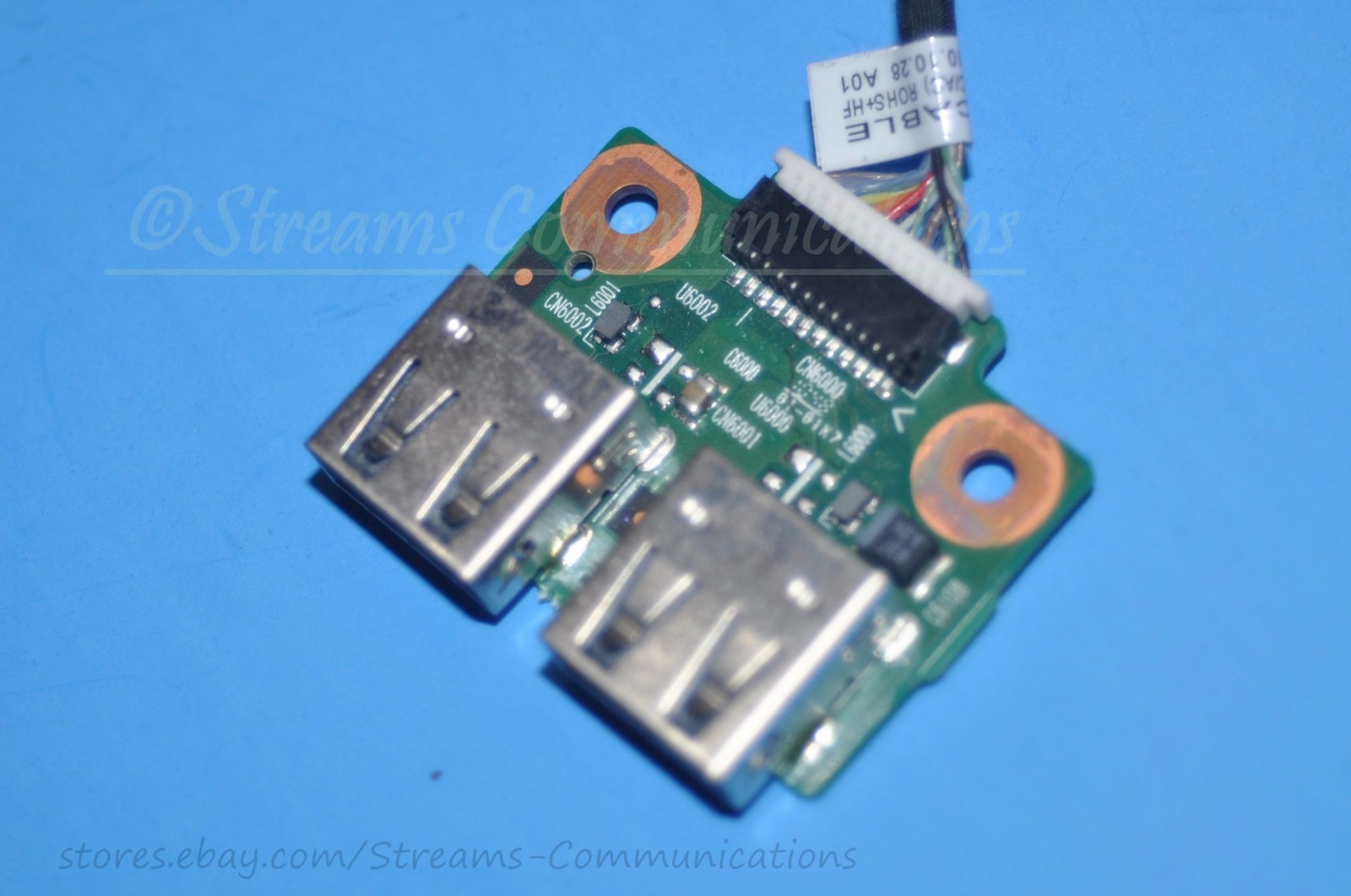 HP dv5-2000 dv5-2035dx dv5-2155dx dv5-2073nr dv5-2028nr Laptop USB Port Board