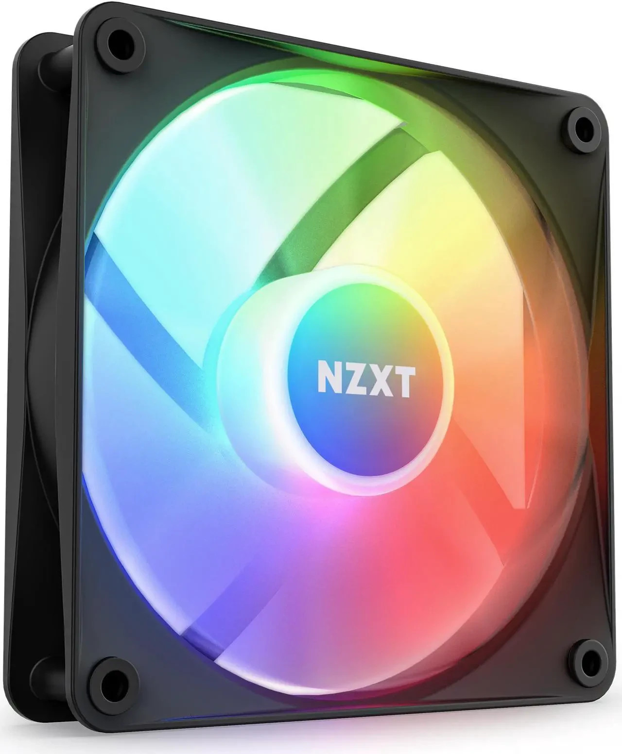 NZXT 120mm RGB Case Fan RF-C12FF-B1 PWM 4-Pin Fluid Dynamic Bearing Black