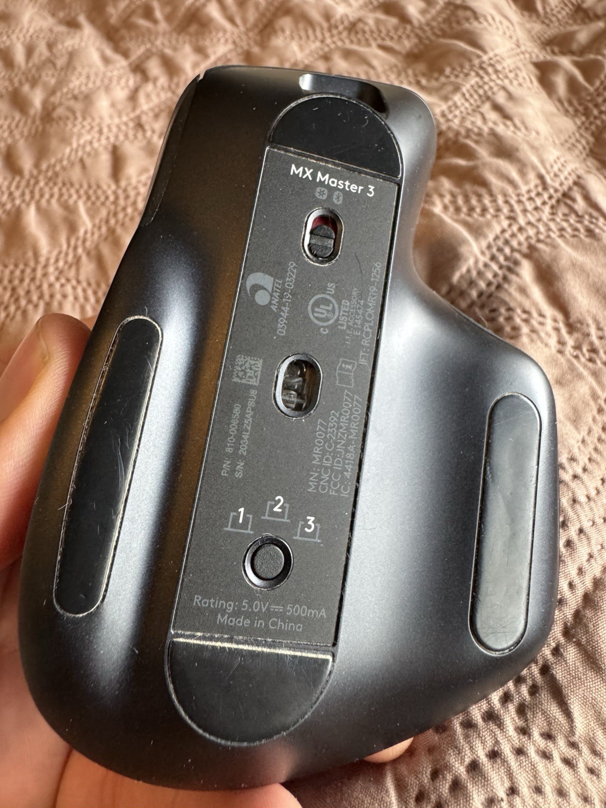 Logitech MX Master 3S for Business Wireless Mouse Graphite Bluetooth Logi Bolt