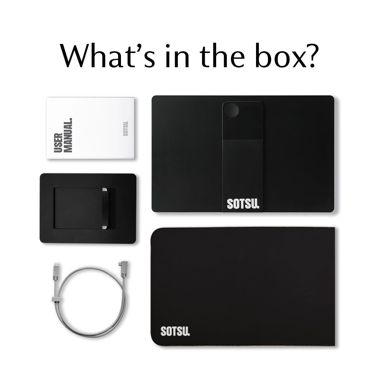 SOTSU FlipAction Pro 16″ Gen 2 | 2.5K Portable 16 inches, Universe Black