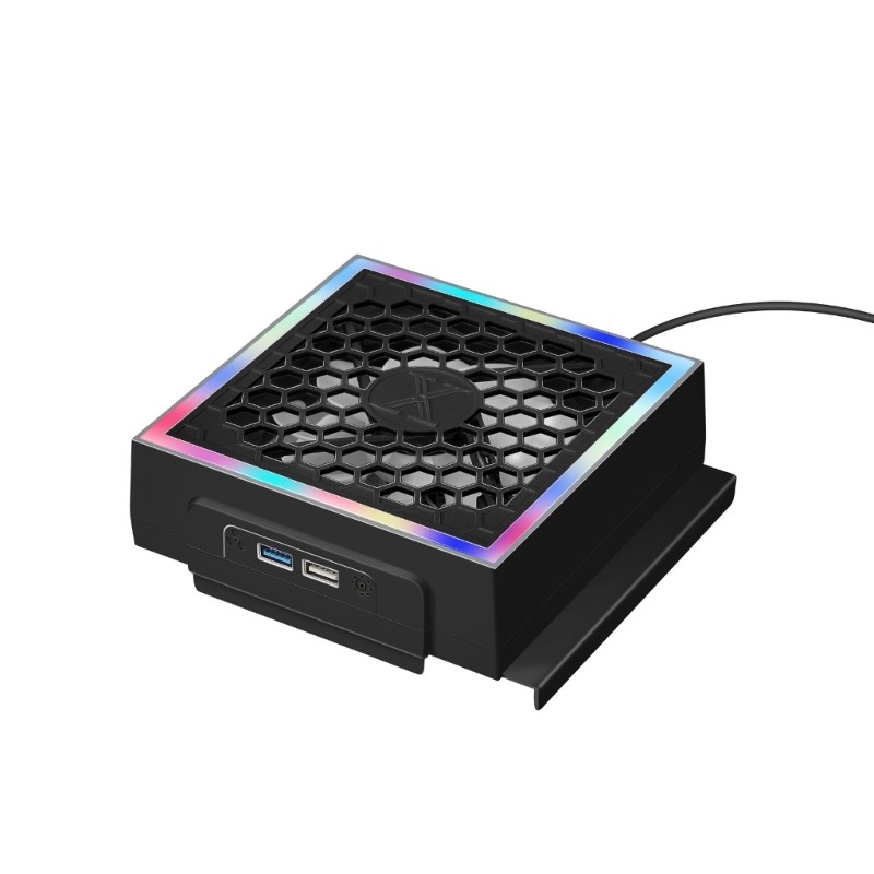 Cooling System with 2 USB Port for Series Level Low Noise Cooling Fan