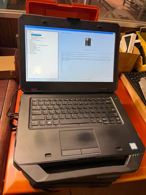 Dell Latitude 14 Rugged 5414 14″ Intel Core i5 6th Gen 8GB RAM No HDD Battery