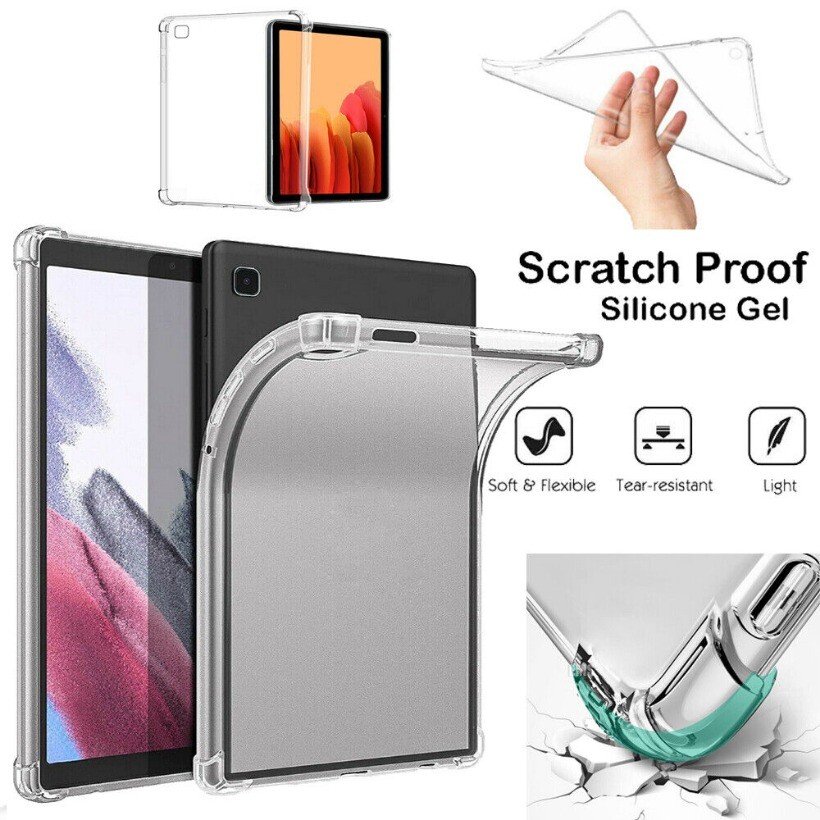 Transparent Clear TPU Soft Case Cover For Samsung Galaxy Tab A 8.0″/A7 Lite 8.7″