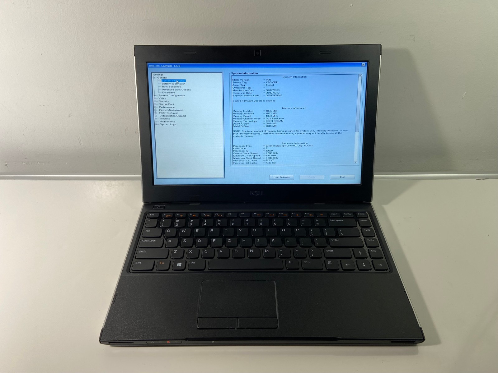 Dell Latitude 3330 13.3″ (1007U 1.50GHz – 4GB RAM – NO OS/HDD)